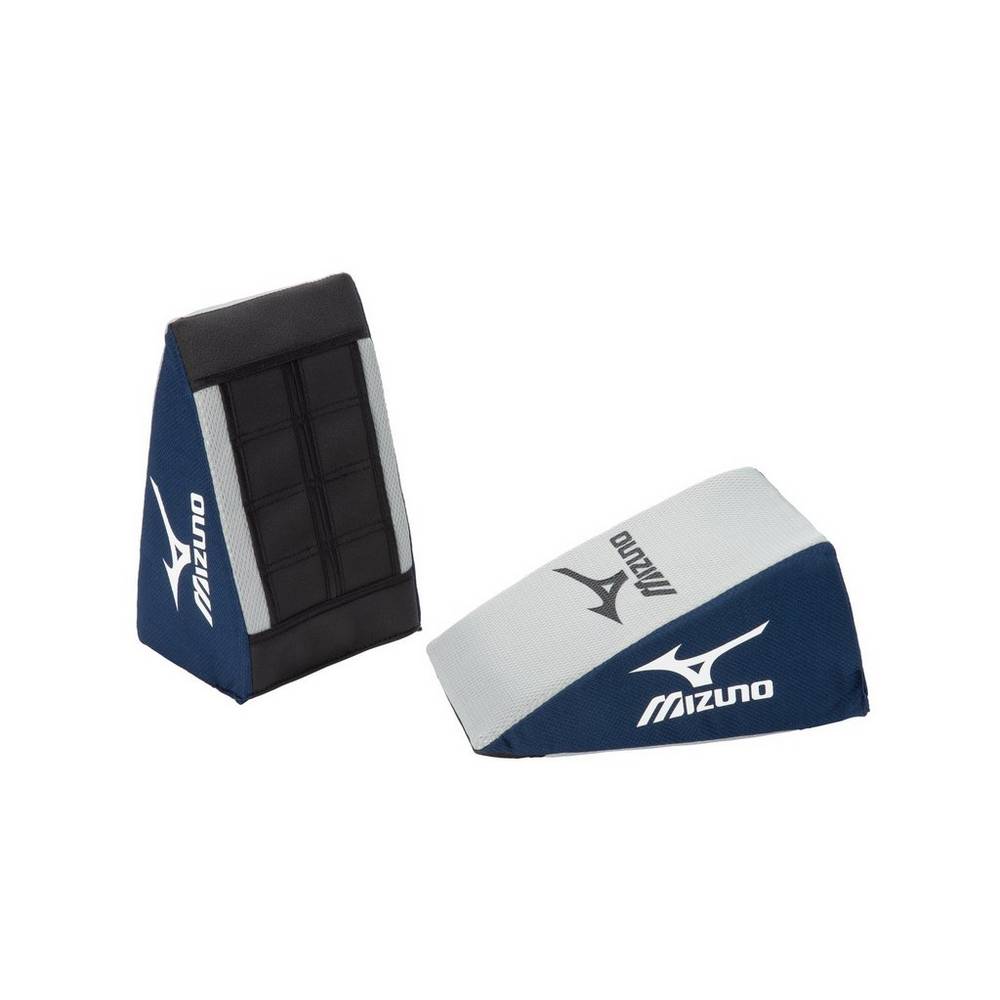 Mizuno Men's RUNBIRD® Catcher’s Knee Wedge (Small) Navy/Grey (380425-QZN)